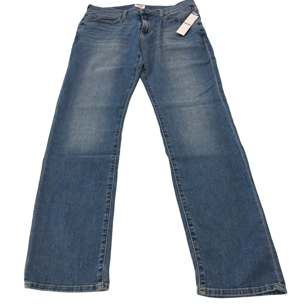 HUDSON Mens NWT Blake Slim Straight Stretch Jeans Zeus Wash 34